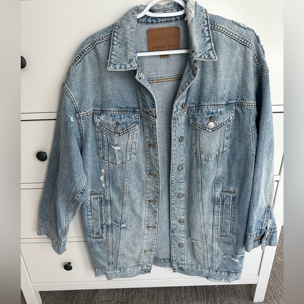 American Eagle Oversized Denim Jacket